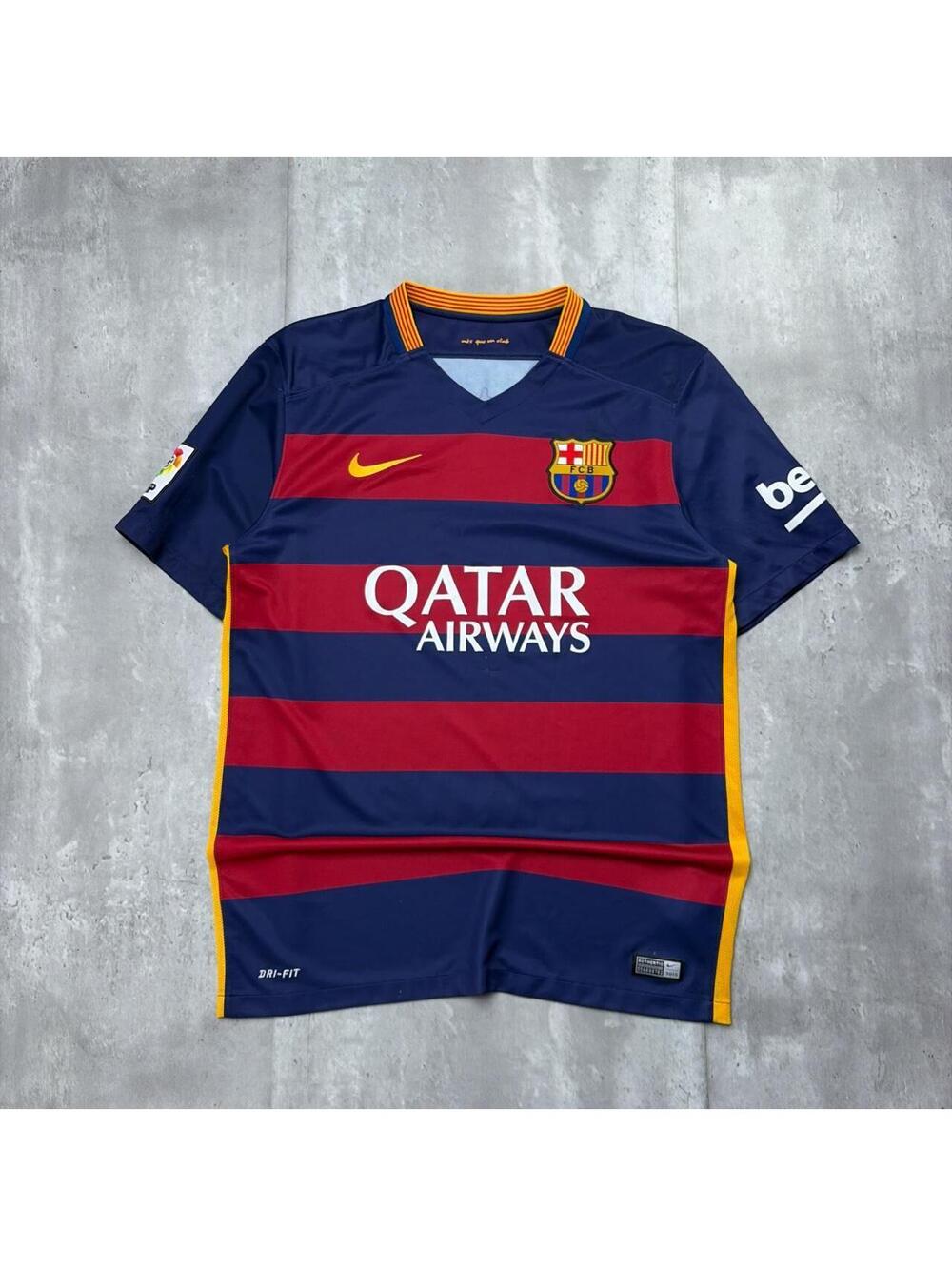 Y2K Nike Barcelona FC 2015/16 Home Soccer Jersey